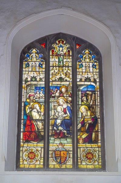 Church windows - Queen Victoria Memorial